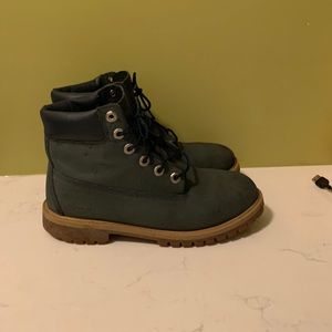 BLUE TIMBERLANDS WINTER SHOE
